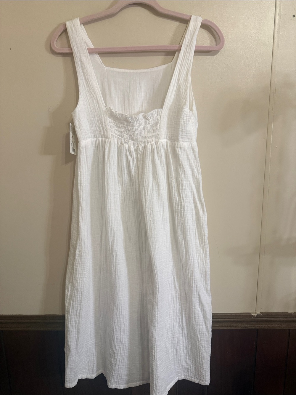 NWT Stars Above White Cotton Gauze Sleeveless Sleep Gown Nightgown XS - Picture 2 of 5